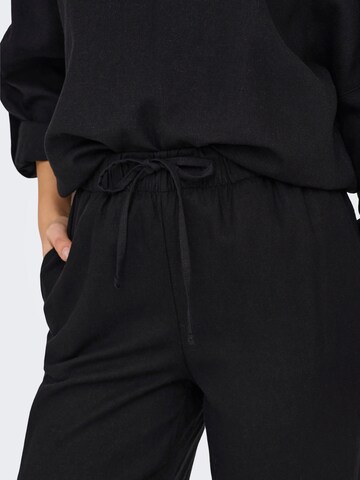 ONLY - Pierna ancha Pantalón 'ONLCARO' en negro