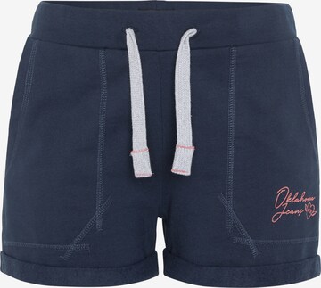 Oklahoma Jeans Regular Shorts in Blau: predná strana