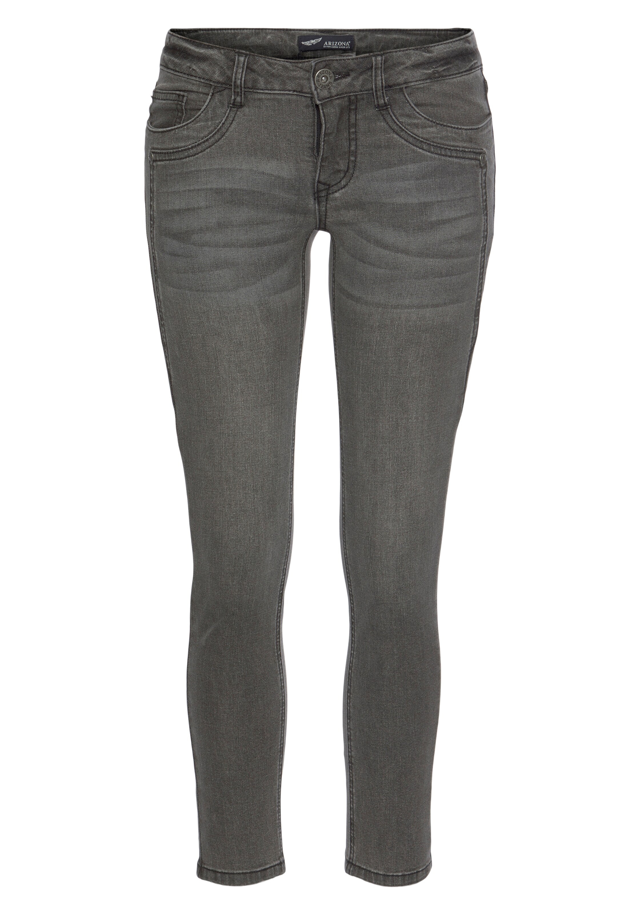 ARIZONA Skinny Jeans 'Arizona' in Grau: Vorderseite