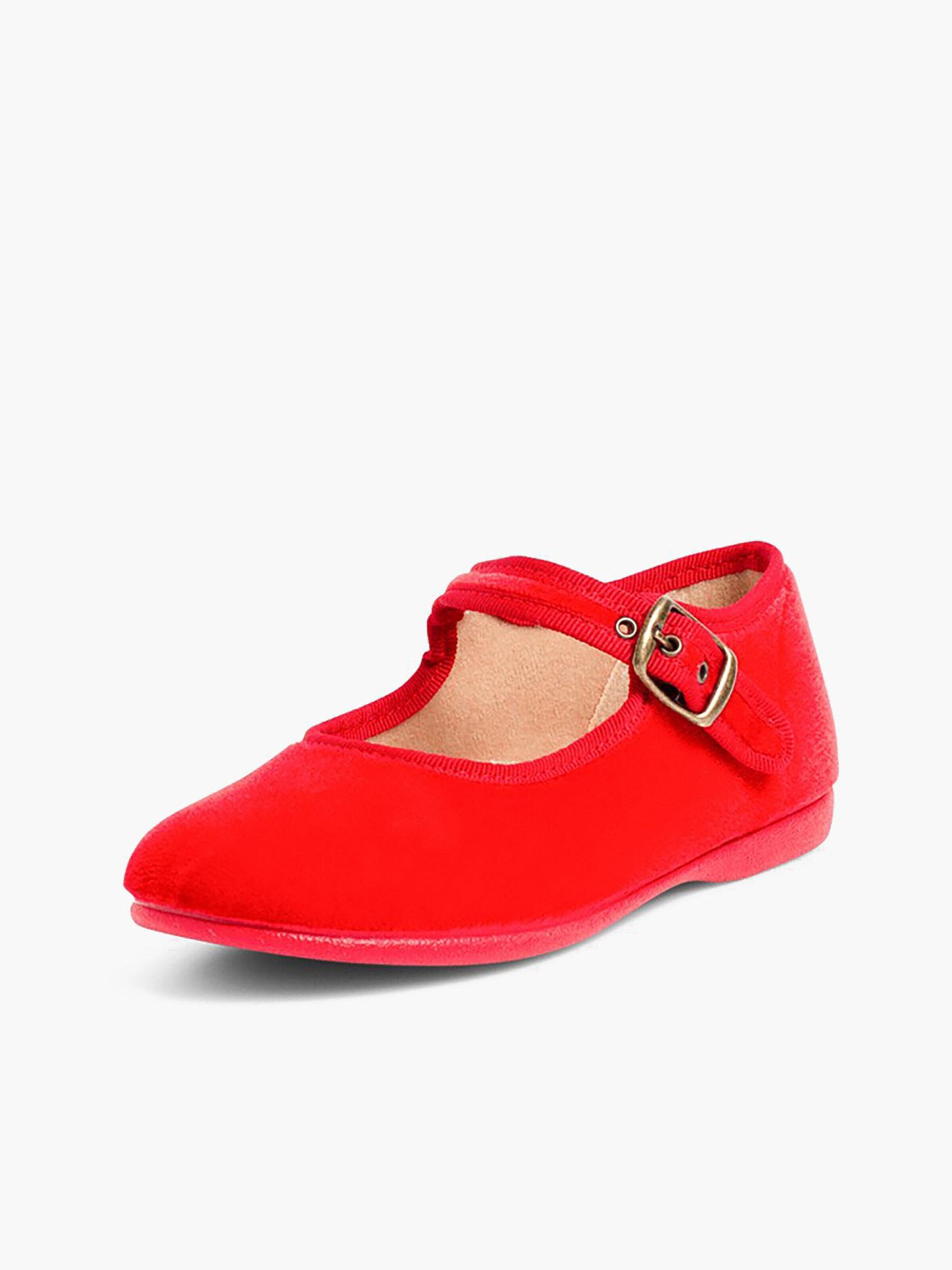 Scarpa bassa di Pisamonas in rosso: frontale