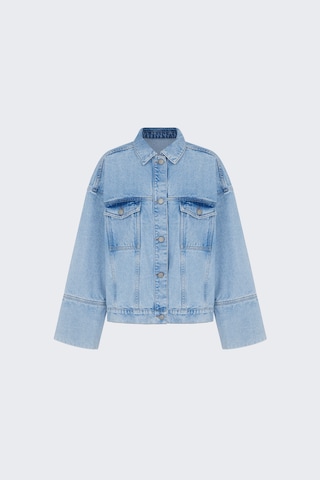 Aligne Between-season jacket 'Georgie' in Blue: front