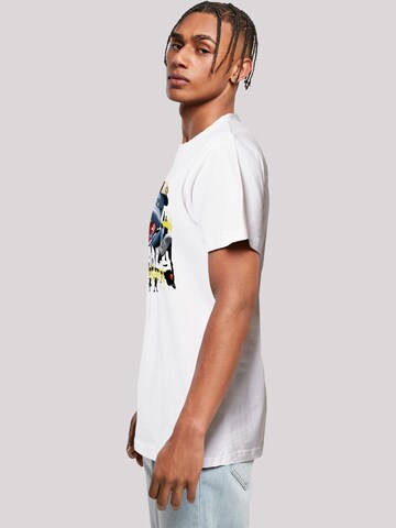 T-Shirt 'Crazy Frog Gnarly Bam Bam' F4NT4STIC en blanc