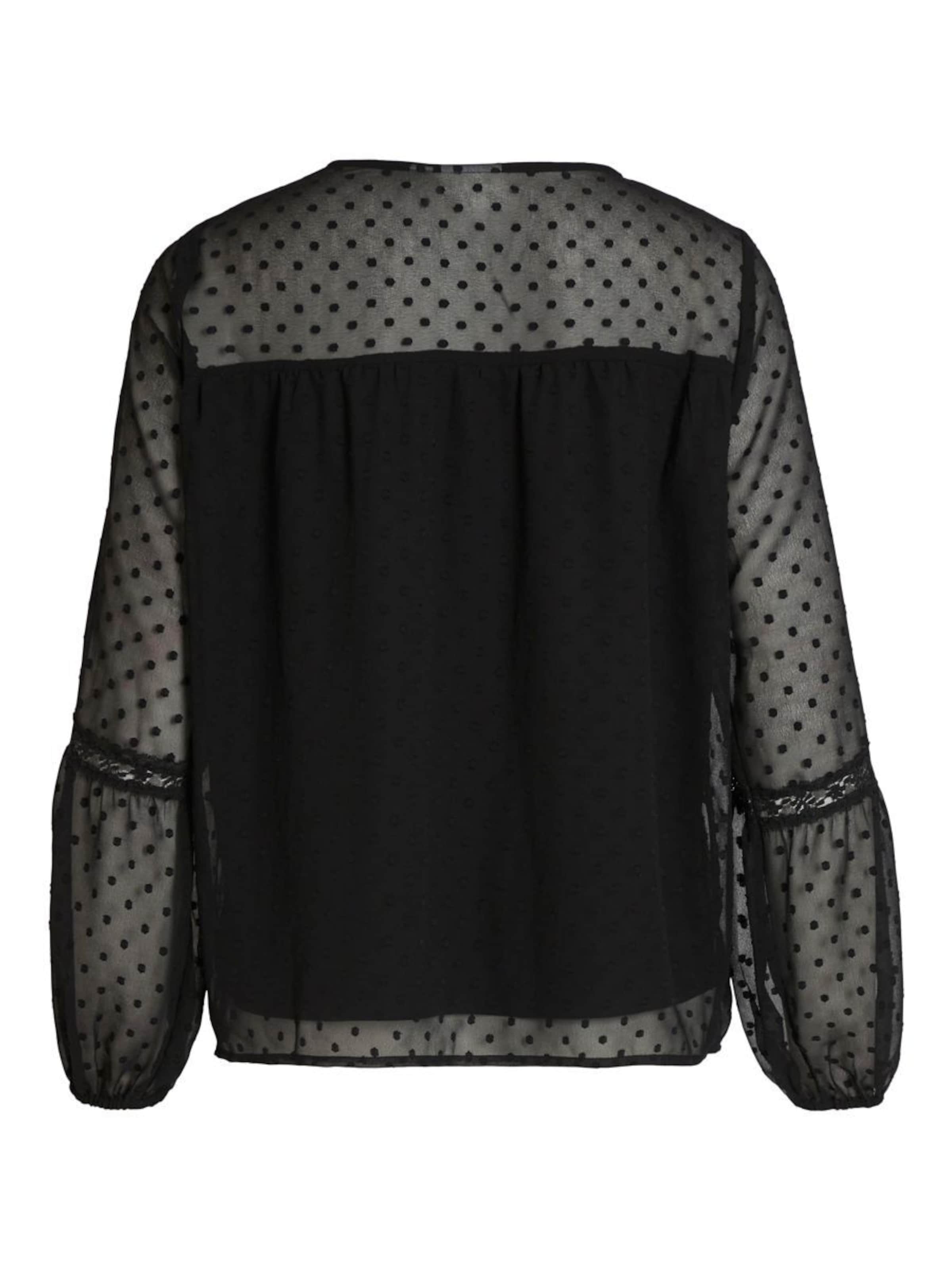 VILA Blouse 'Edee' in Black