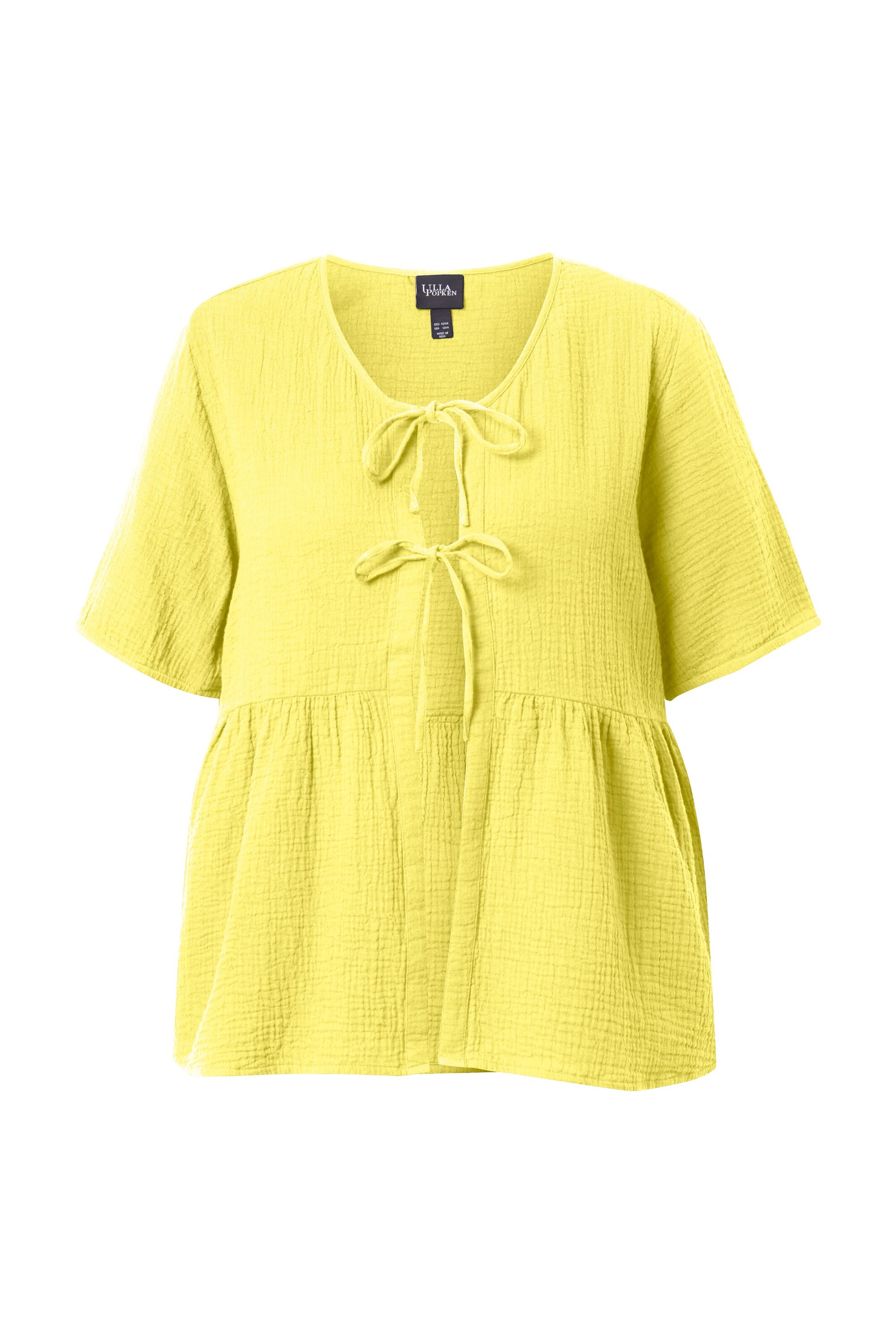 Ulla Popken Tunic in Yellow: front
