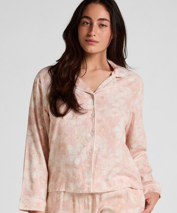 Hunkemöller Pajama shirt in Pink: front