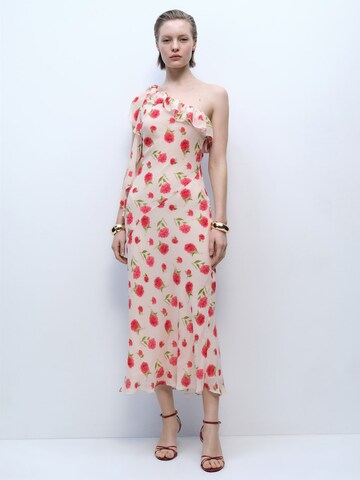 MANGO Kjole 'ROSE' i pink: forside