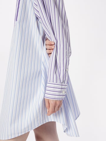 Tommy Jeans Shirt Dress in Purple