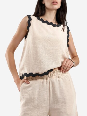 MSN Collection Hausanzug‌‌‌ in Beige