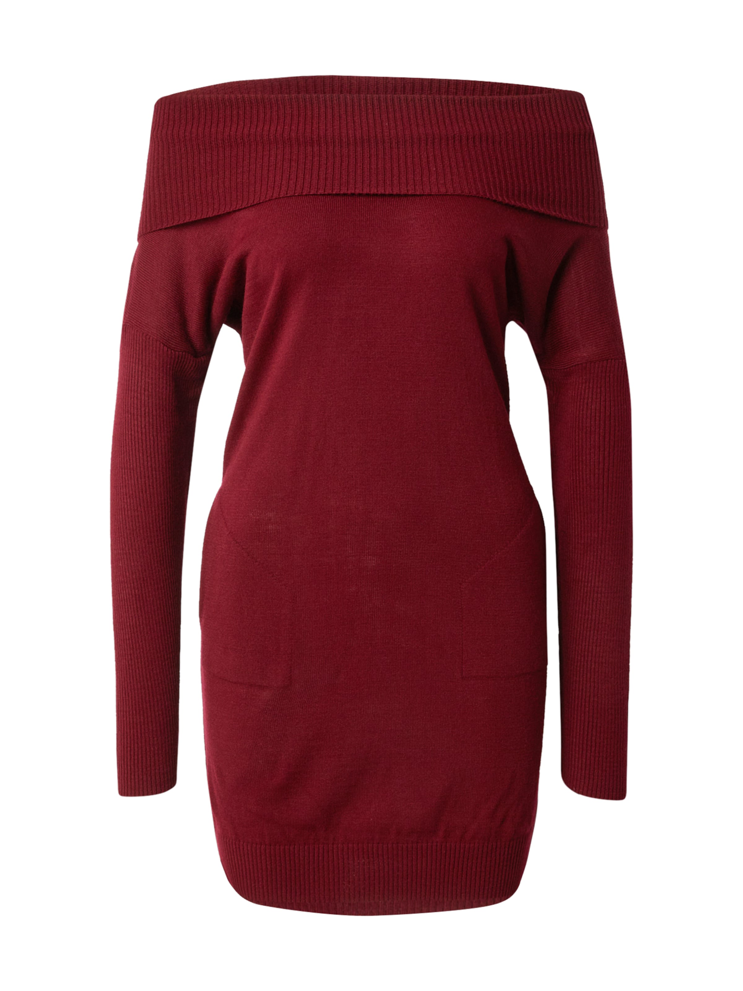 Robes en maille Cool & Sexy en rouge : devant