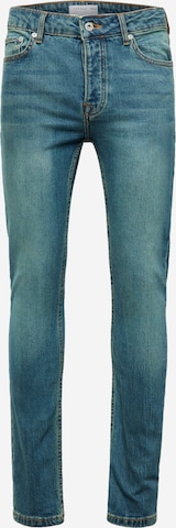 TOPMAN Skinny Jeans in Blue: front