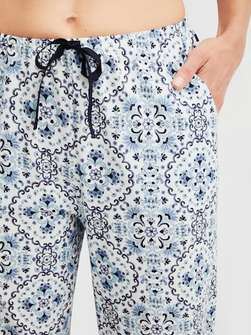 Pantalon de pyjama 'Favourites Tiles' CALIDA en beige