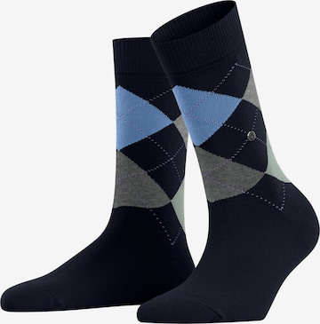 BURLINGTON Socks 'Queen' in Blue: front