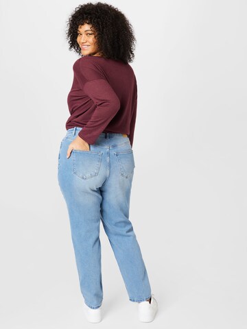 Vero Moda Curve Regular Jeans 'VIBA' in Blau