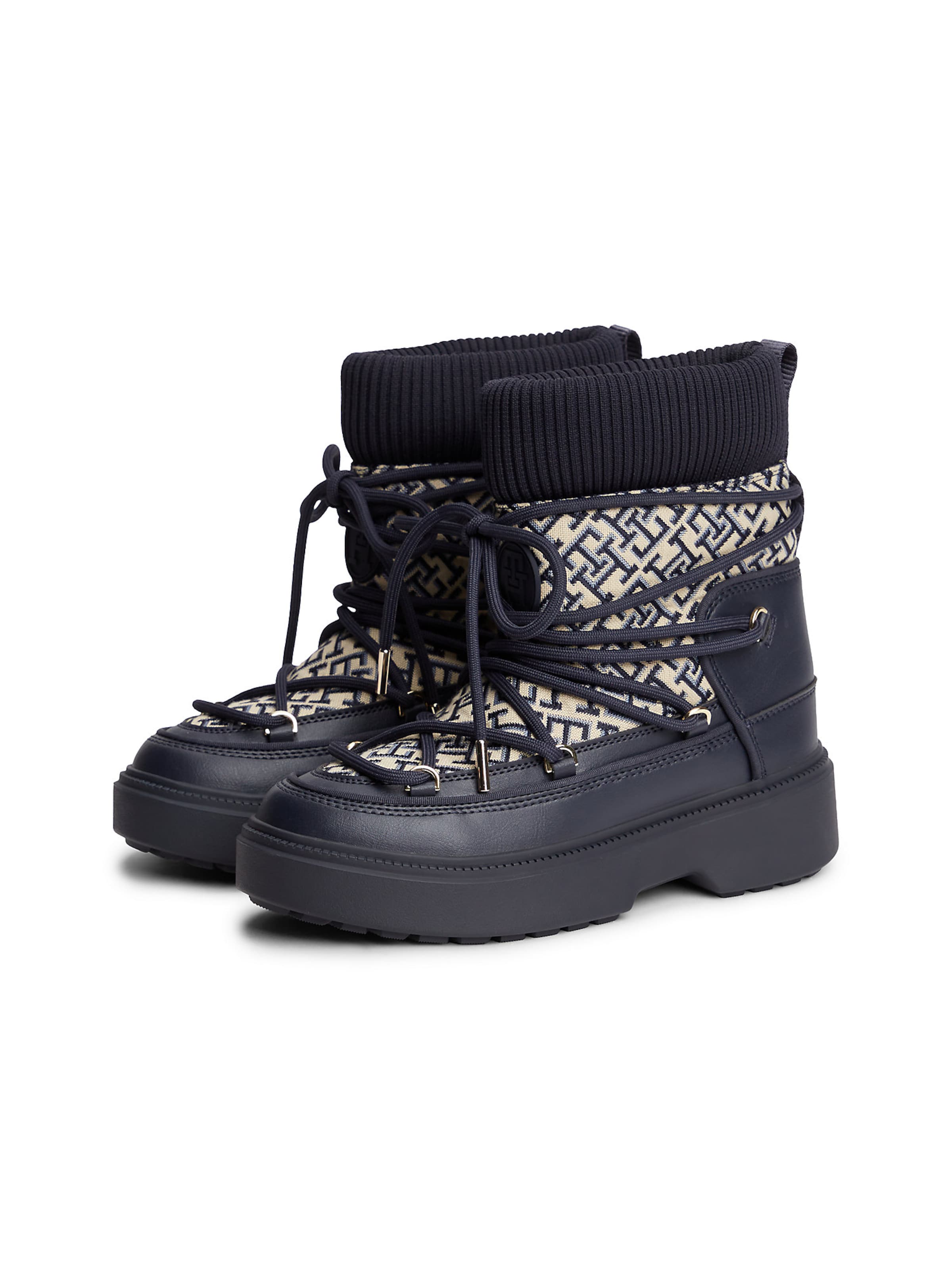 TOMMY HILFIGER Snowboots in Blau