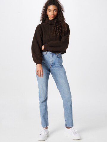 Monki regular Jeans i blå