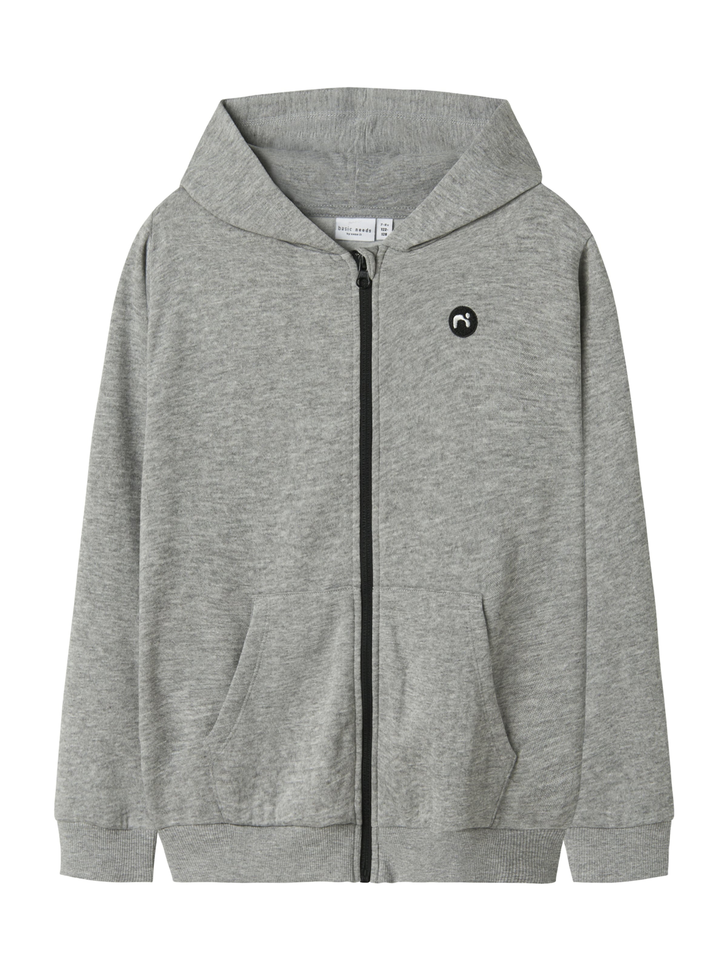 Veste de survêtement 'NKMVIMO' NAME IT en gris : devant