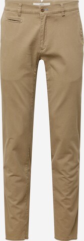 BRAX Slimfit Chino 'Fabio' in Beige: voorkant