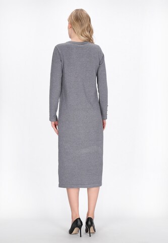 Robes en maille 'Classic' DreiMaster Klassik en gris