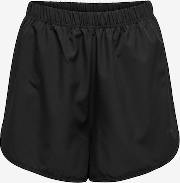 ONLY PLAY Loose fit Workout Pants in Black: front