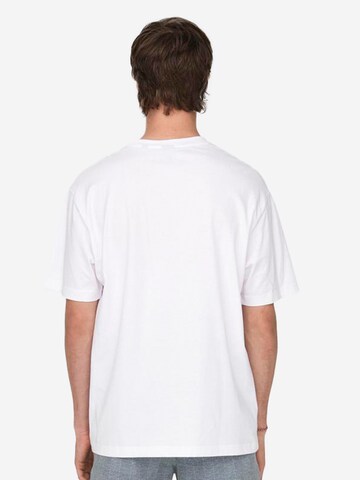 Only & Sons Shirt 'Onsfred' in Wit