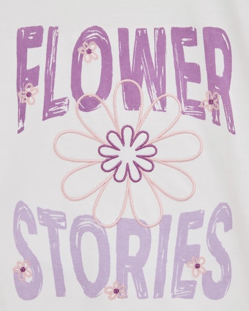 WE Fashion Тениска в бяло