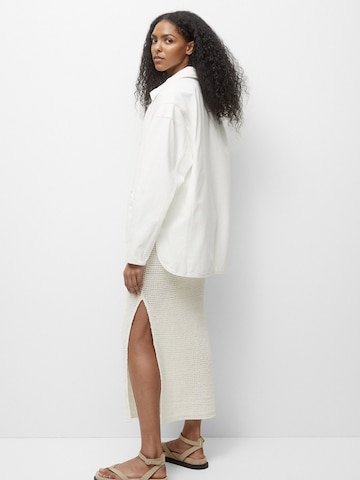 Pull&Bear Between-season jacket in White