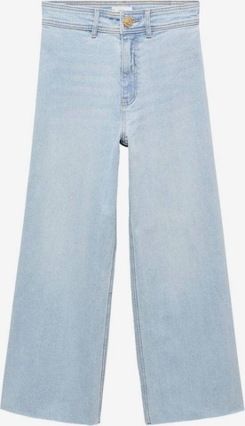 MANGO TEEN Wide Leg Jeans 'Seamless' in Blau: predná strana