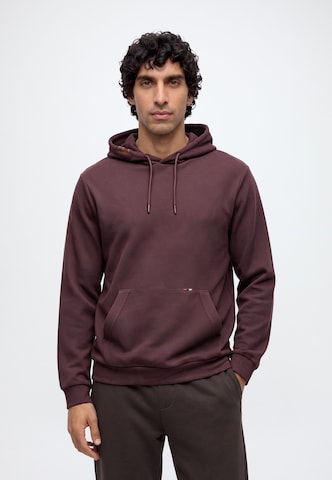 INDICODE JEANS Majica 'Zarside' | rjava barva: sprednja stran