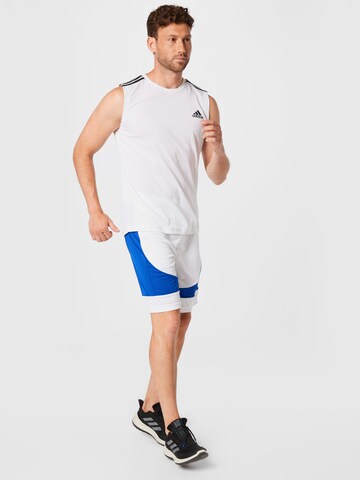 ADIDAS SPORTSWEAR Regular Workout Pants 'N3Xt L3V3L Prime' in White