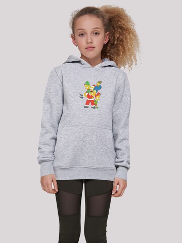 F4NT4STIC Sweatshirt 'The Simpsons ' in Grey: front