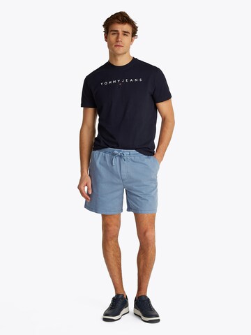 Tommy Jeans Štandardný strih Nohavice - Modrá