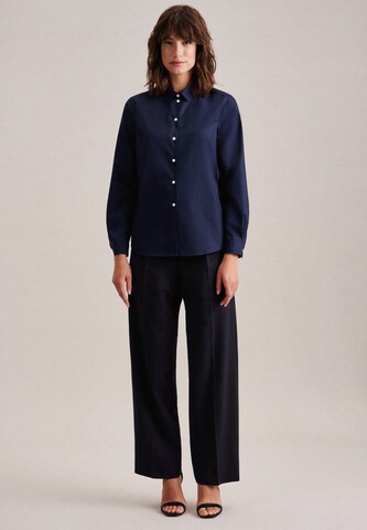 SEIDENSTICKER Blouse 'Schwarze Rose' in Blue