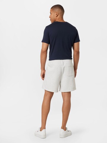 Abercrombie & Fitch Loosefit Kalhoty – bílá