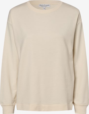 Marie Lund Sweatshirt in Beige: front