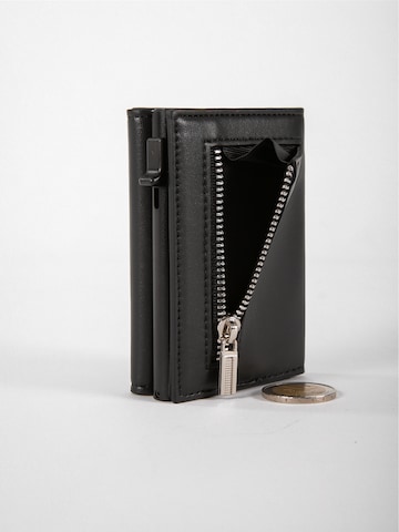 TRYIT Wallet 'Cardholder aus veganem Leder' in Black