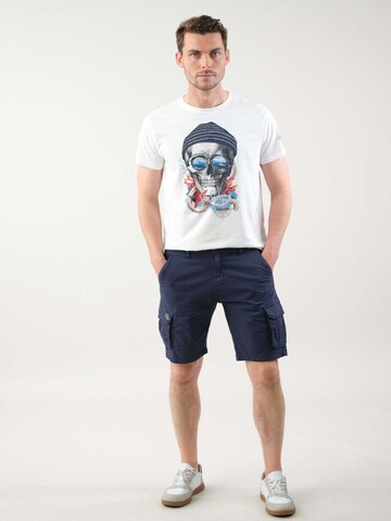 Loosefit Pantalon 'SLOG' Deeluxe en bleu