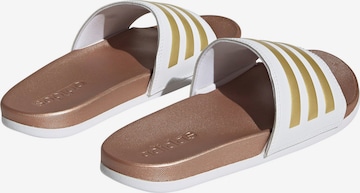 Flip-flops 'Adilette' de la ADIDAS SPORTSWEAR pe alb