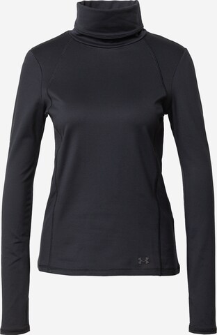 UNDER ARMOUR - Camiseta funcional 'Meridian' en negro: frente