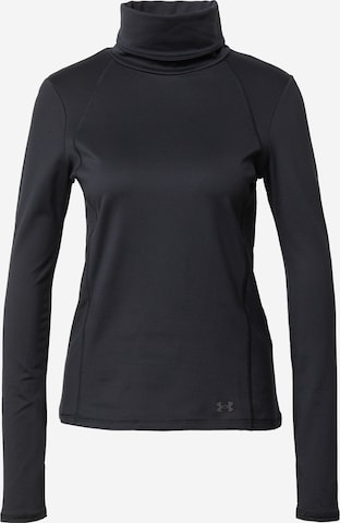 UNDER ARMOUR Functioneel shirt 'Meridian' in Zwart: voorkant