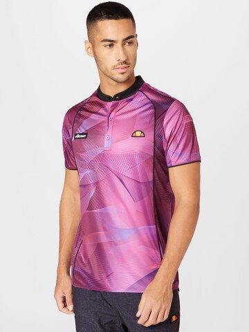 ELLESSE - Camisa funcionais 'Riniana' em roxo: frente