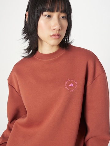 ADIDAS BY STELLA MCCARTNEY Sportief sweatshirt in Bruin