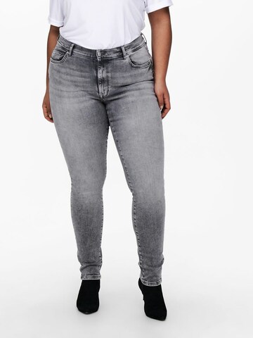 ONLY Carmakoma Skinny Jeans in Grau: predná strana