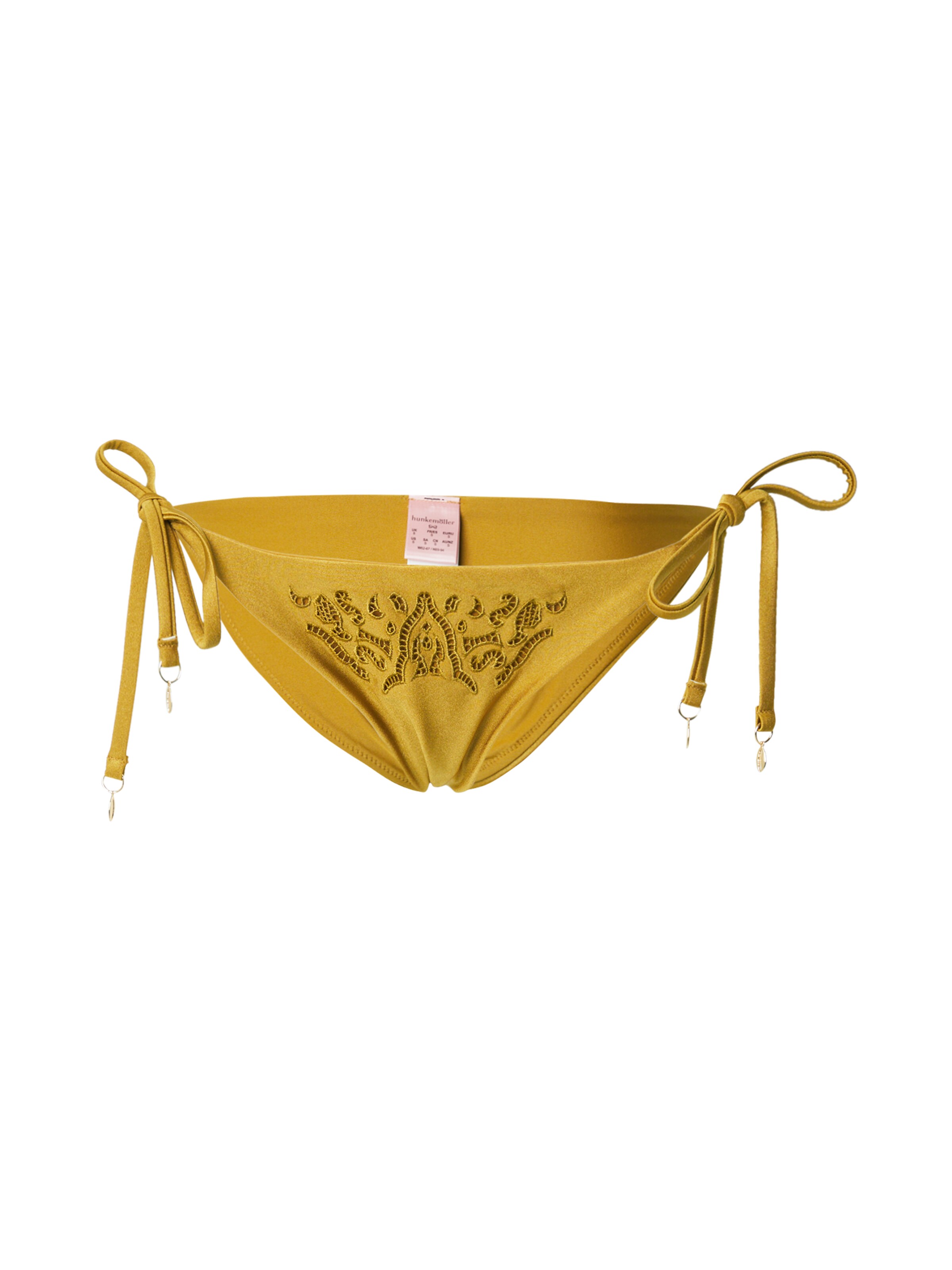 Pantaloncini per bikini di Hunkemöller in giallo: frontale