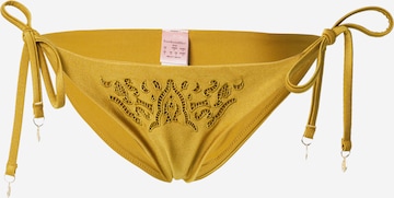 HunkemöllerBikini donji dio - žuta boja: prednji dio