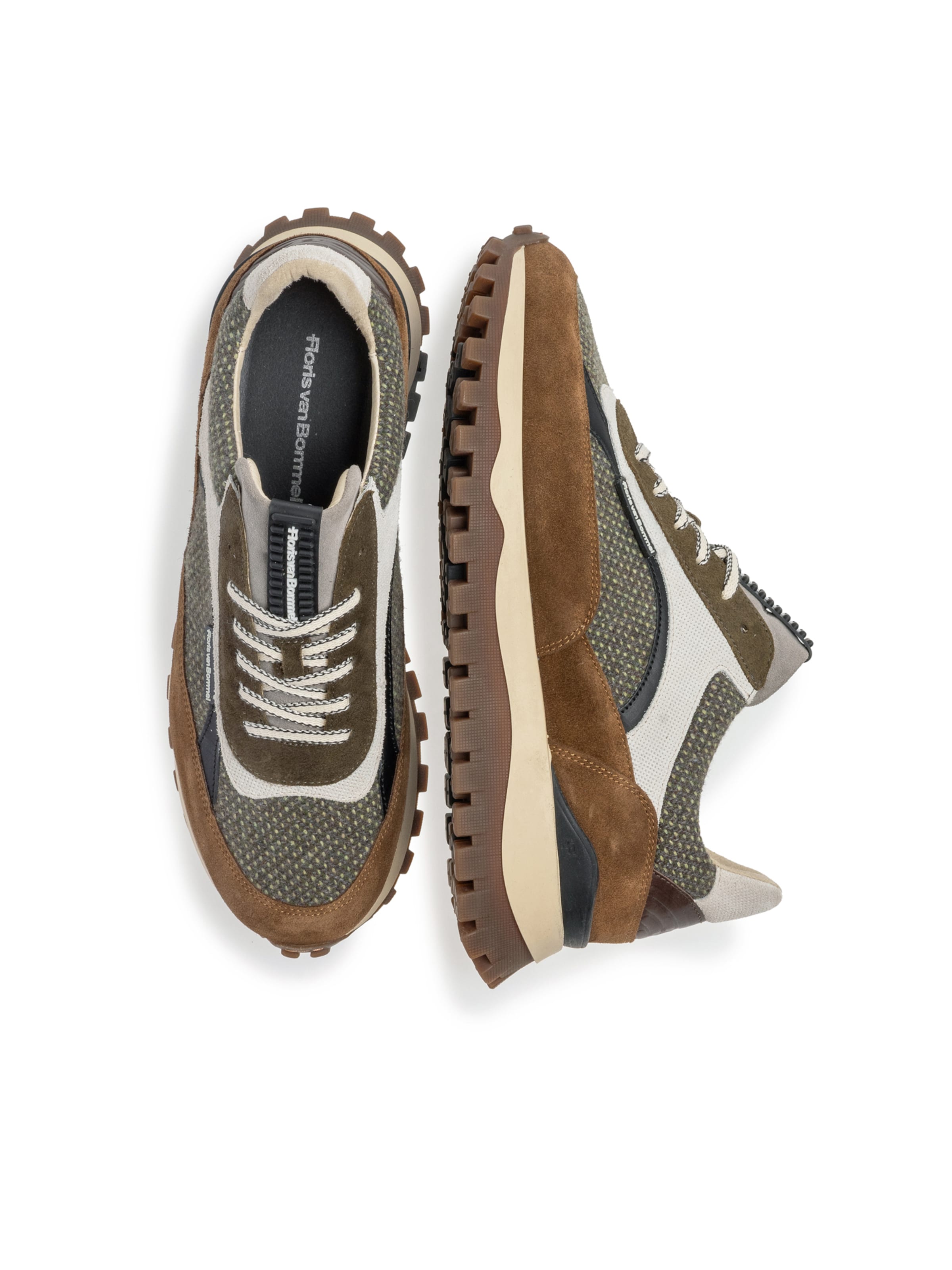 Sneaker bassa 'De Groomer 05' di Floris van Bommel in verde