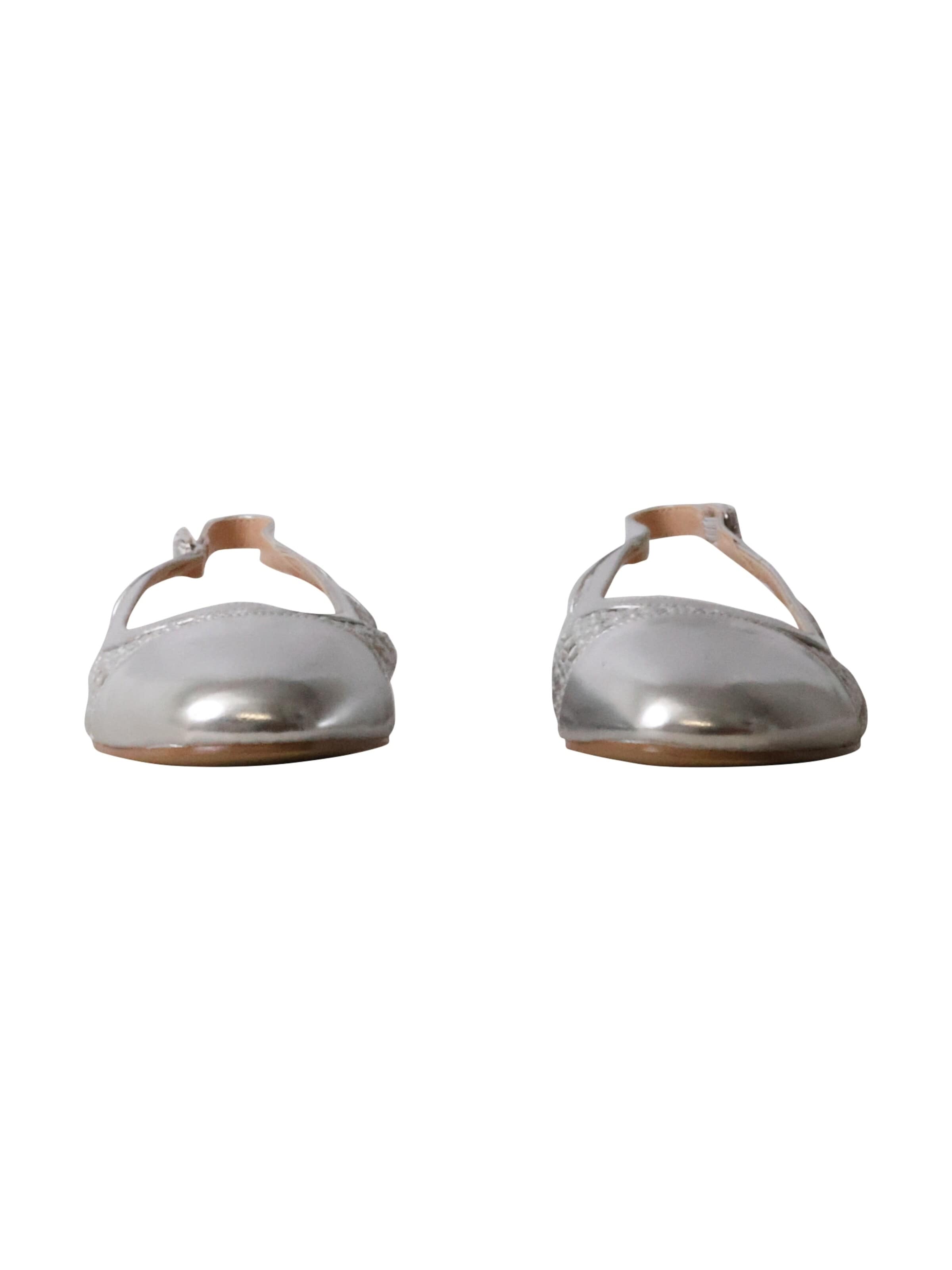 Décolleté sling 'Pumps mit Riemchen' di POTI PATI in grigio