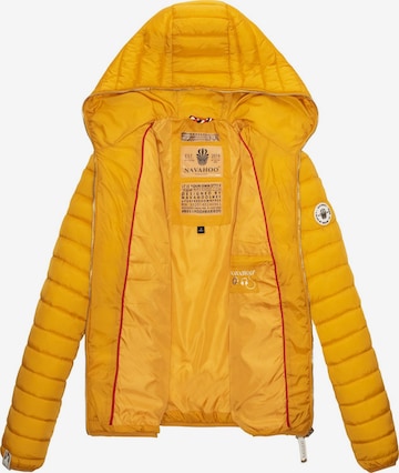 NAVAHOO Between-Season Jacket 'Ich Bin Hübsch' in Yellow