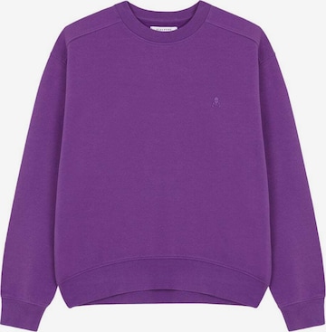 Scalpers Sweatshirt in Purple: front