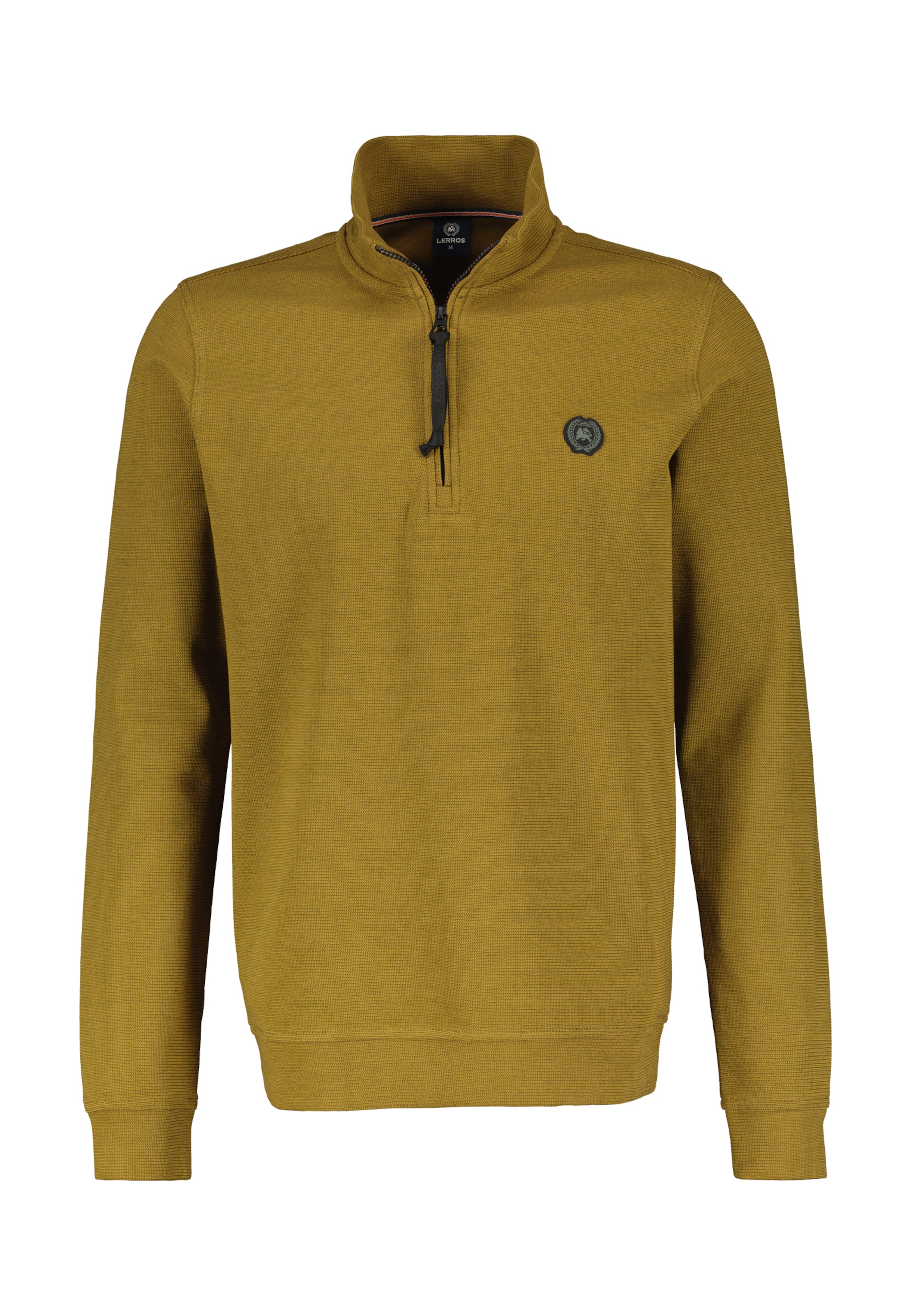 Veste de survêtement LERROS en marron : devant