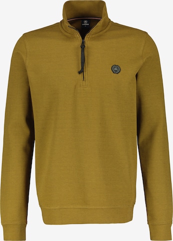 Veste de survêtement LERROS en marron : devant